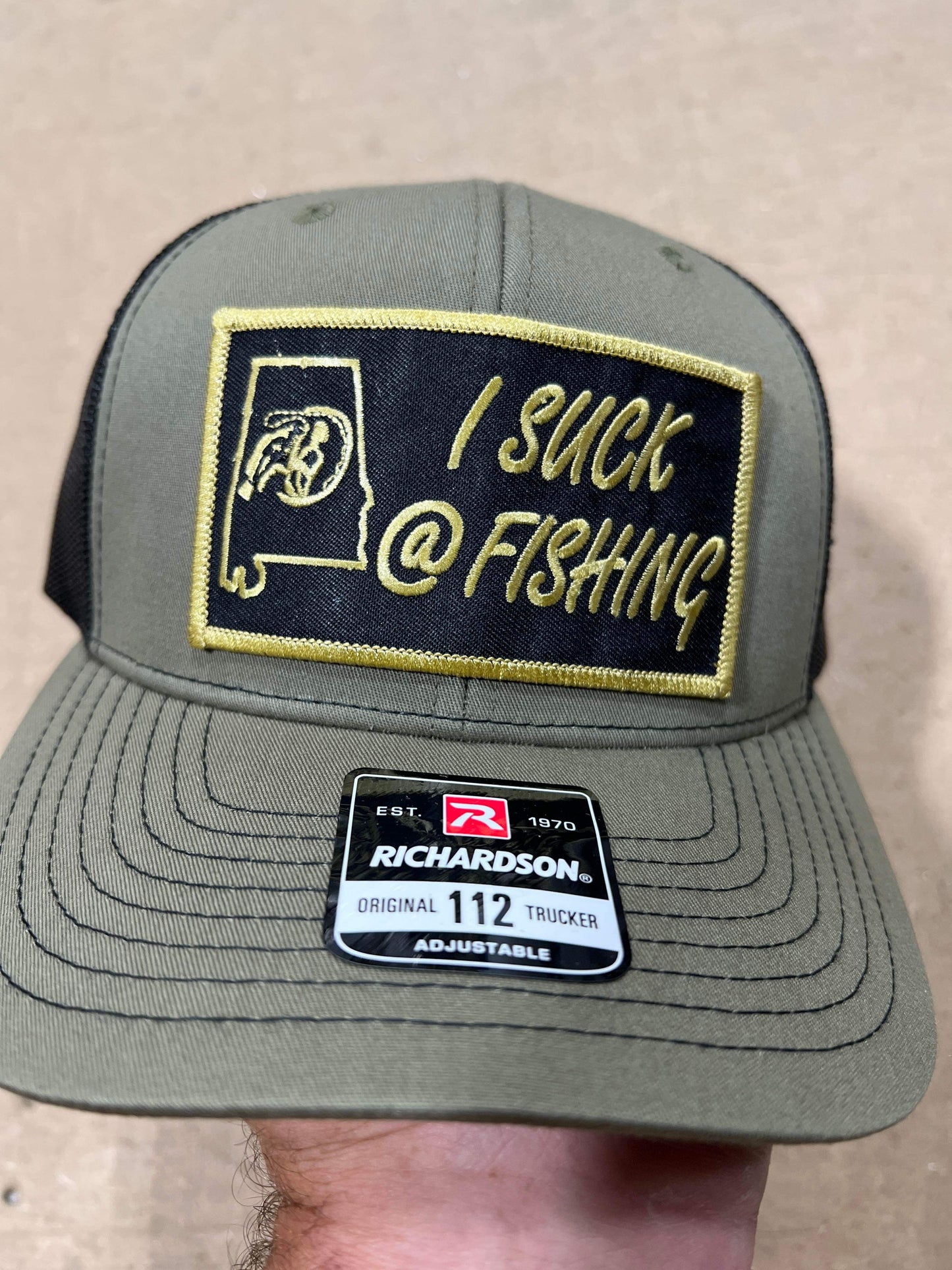 I Suck @ Fishing Hat
