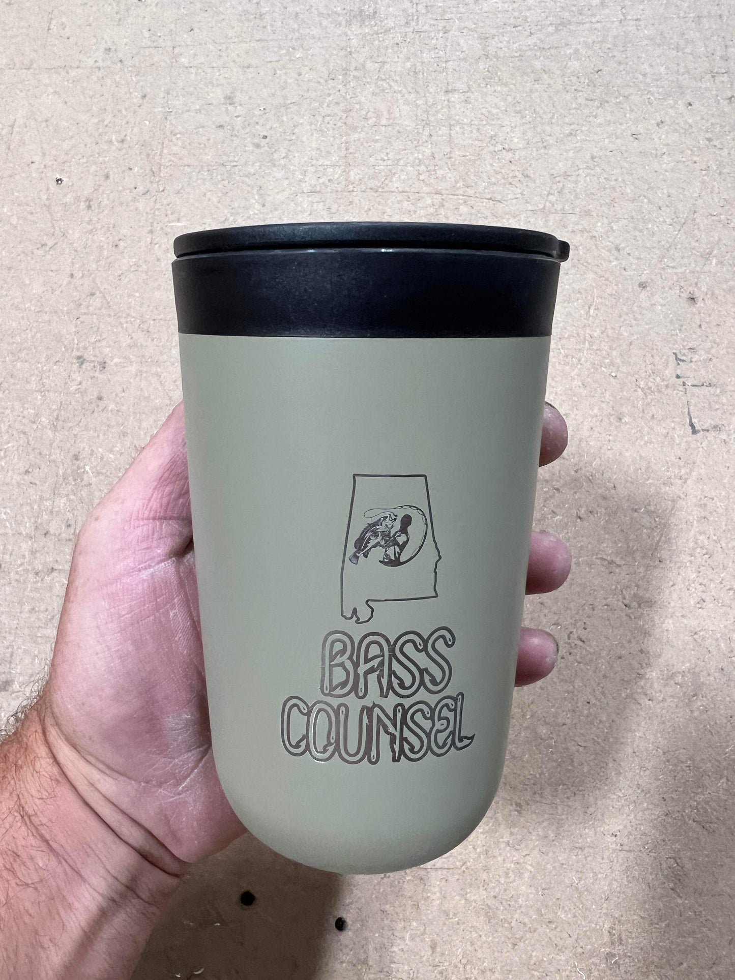 Alabama Bass Counsel 14oz Coffee Tumbler