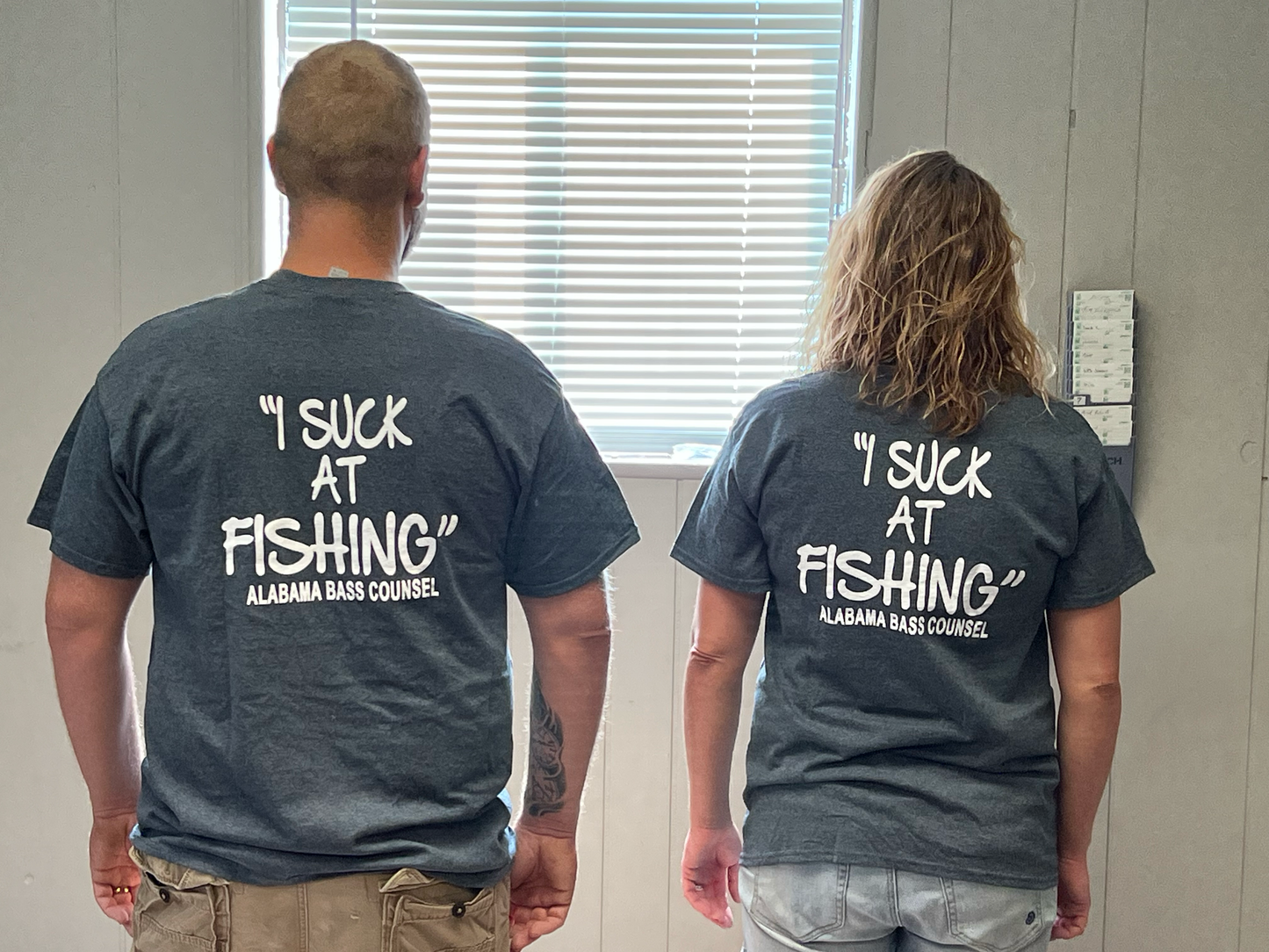 "I Suck at Fishing" T-shirt
