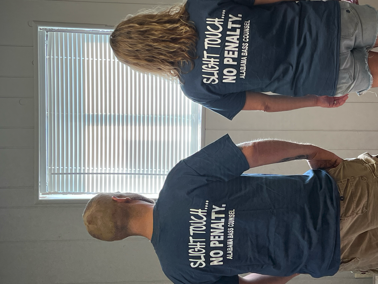 "Slight Touch....NO PENALTY." Alabama Bass Counsel