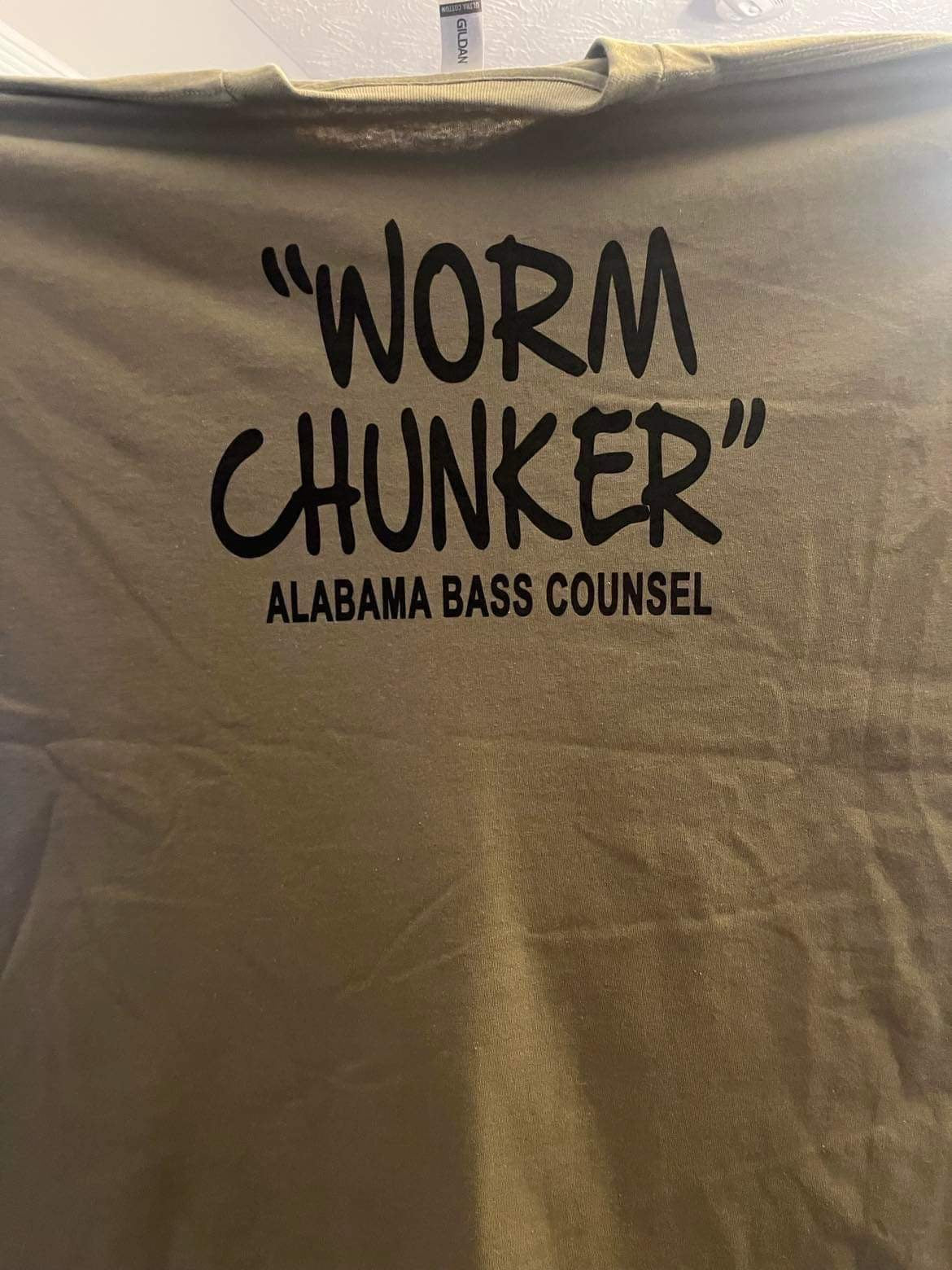 "WORM CHUNKER" Alabama Bass Counsel