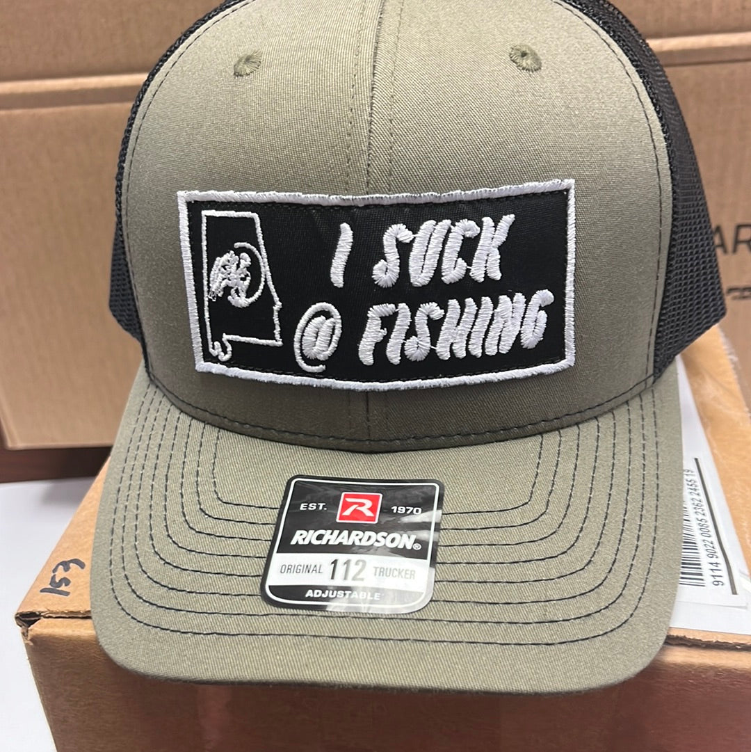 I Suck @ Fishing Hat – Alabama Bass Counsel